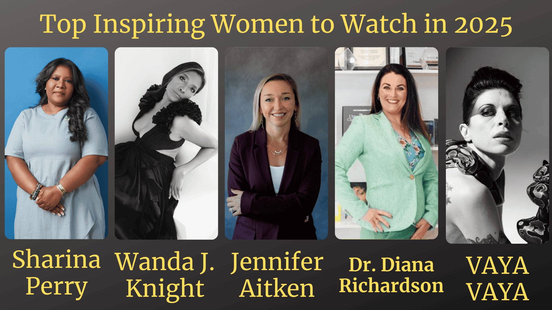 Top Inspiring Women to Watch in 2025